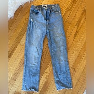 Abercrombie The Ankle Straight Ultra High Rise — CURVE LOVE❤️